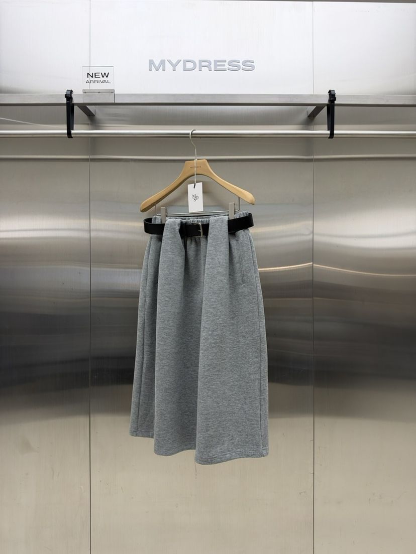 MYDRESS東大門代購女士新品推薦休閑時尚人氣長裙不含腰帶MYDRESS長裙