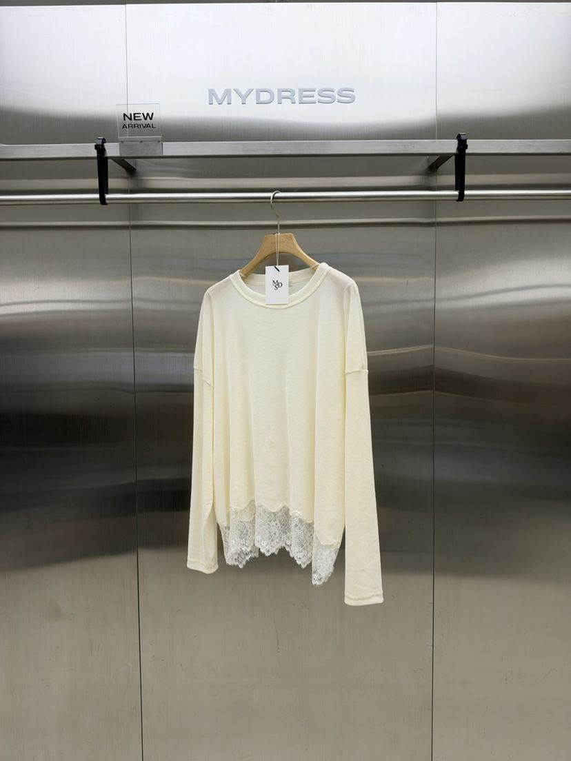 MYDRESS韓國代購女裝新款休閑時尚真品熱賣人氣推薦長袖T恤MYDRESS長袖T恤