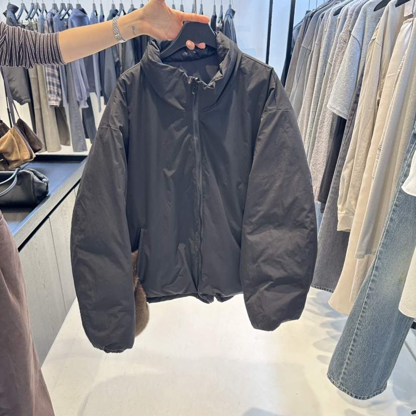 OSOO東大門實拍女士新品推薦休閑人氣短款羽絨服兩面穿鴨OSOO短款羽絨服