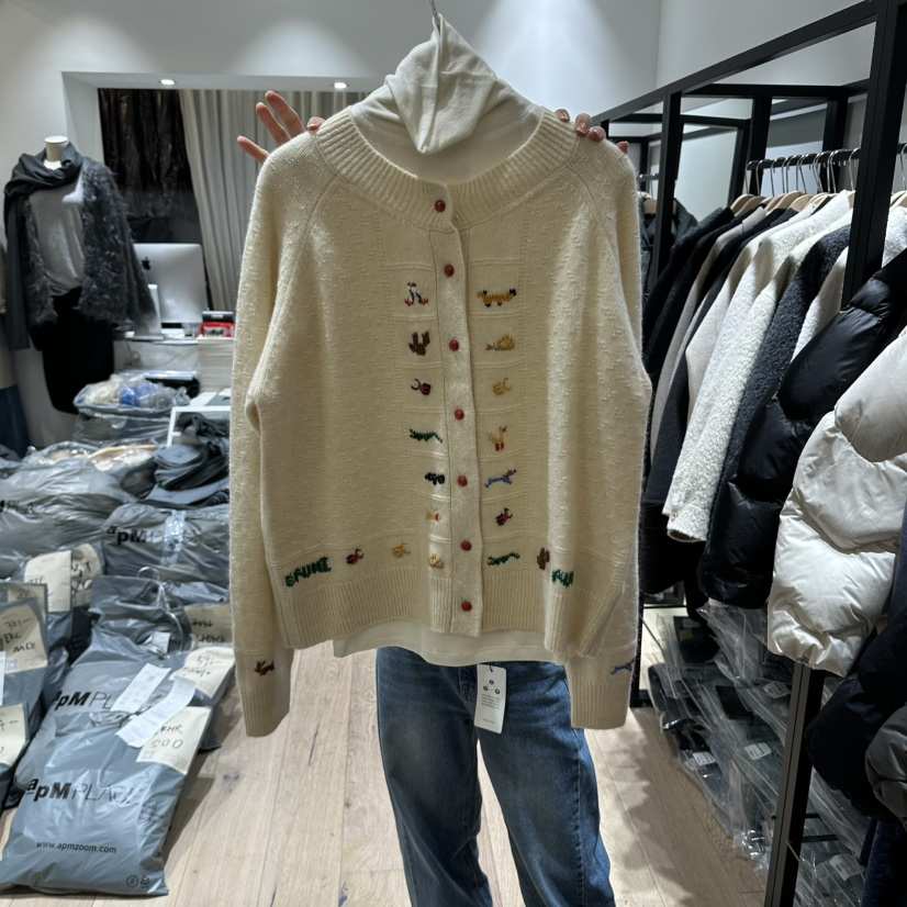 BRUNI/RICOTTA東大門直郵女裝新品真品休閑熱賣人氣開衫BRUNI/RICOTTA開衫