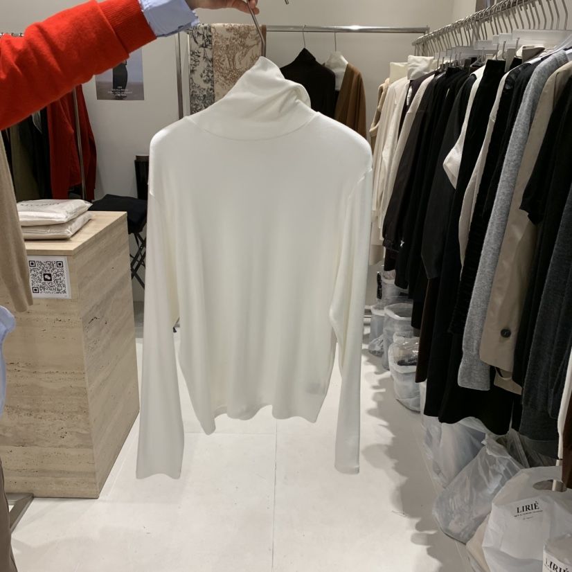 JANIE韓國代購女士新品人氣時尚熱賣休閑真品長袖T恤天絲JANIE長袖T恤