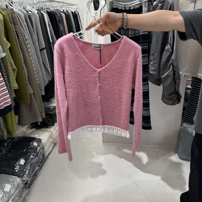 ANDE東大門代購女士新品推薦休閑時尚熱賣人氣真品開衫開衫ANDE開衫