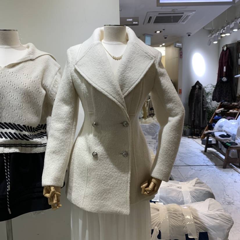 TYCHE東大門代購女裝新款休閑人氣熱賣真品推薦時尚短款大衣TYCHE短款大衣