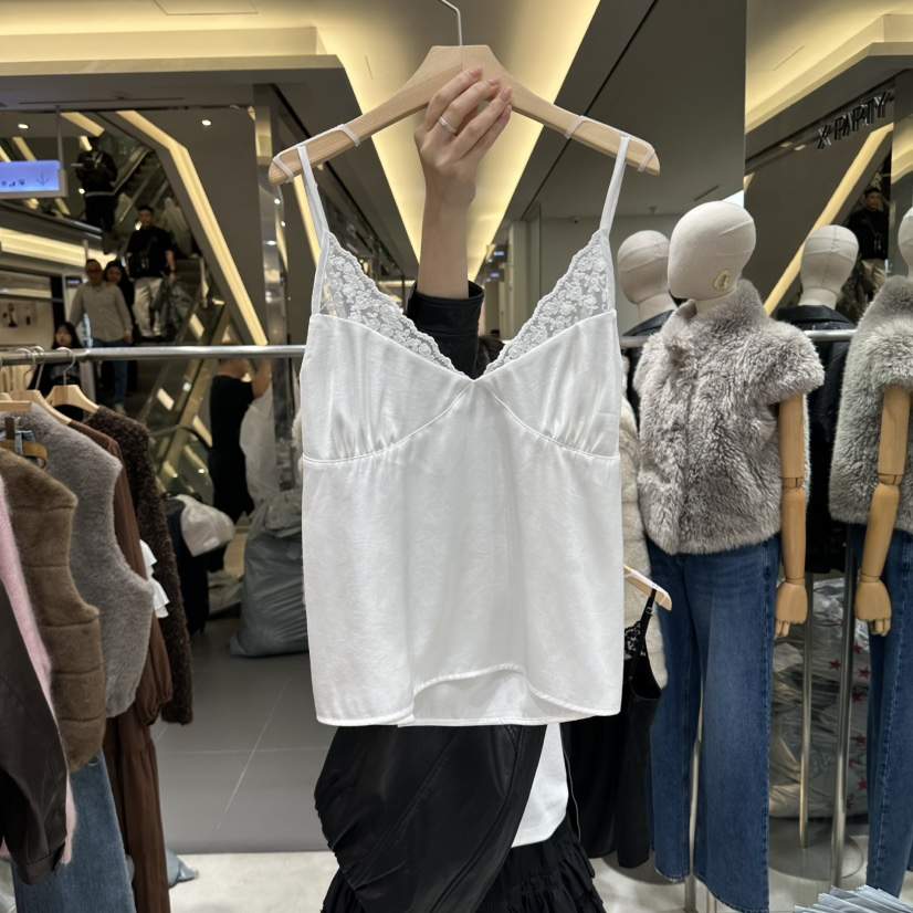 XPARTY東大門實拍女士新款休閑熱賣人氣真品推薦吊帶背心XPARTY吊帶/背心
