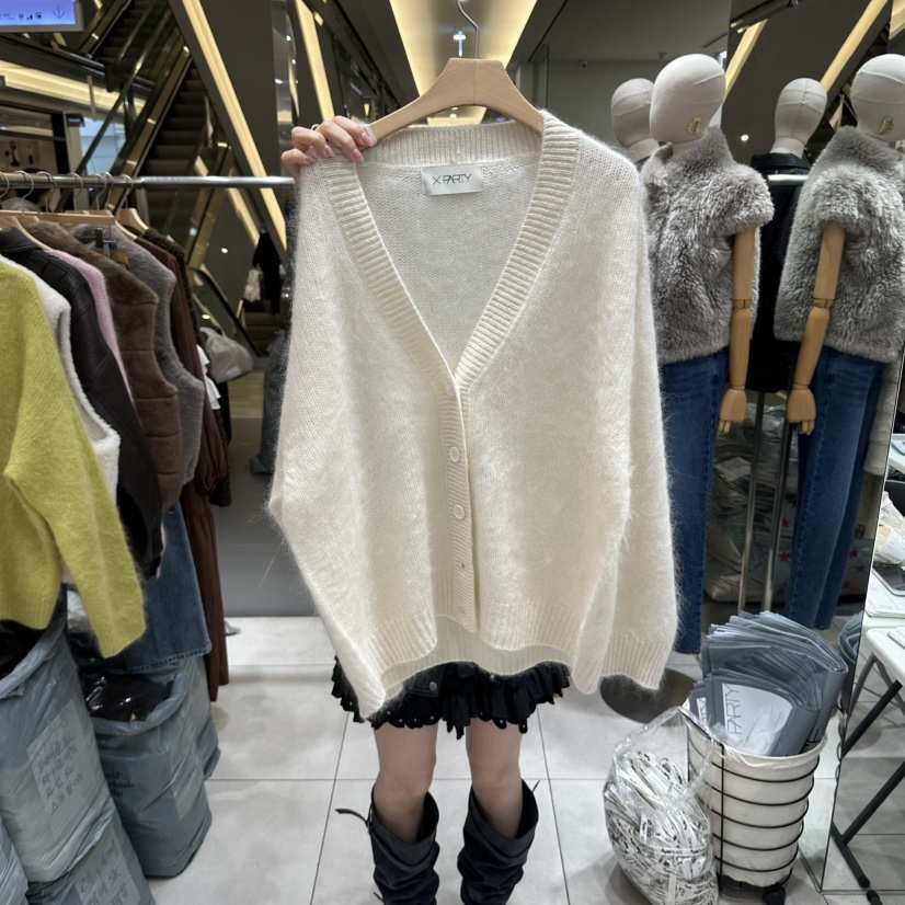 XPARTY韓國代購女裝新品時尚熱賣真品休閑人氣推薦開衫開襟XPARTY開衫