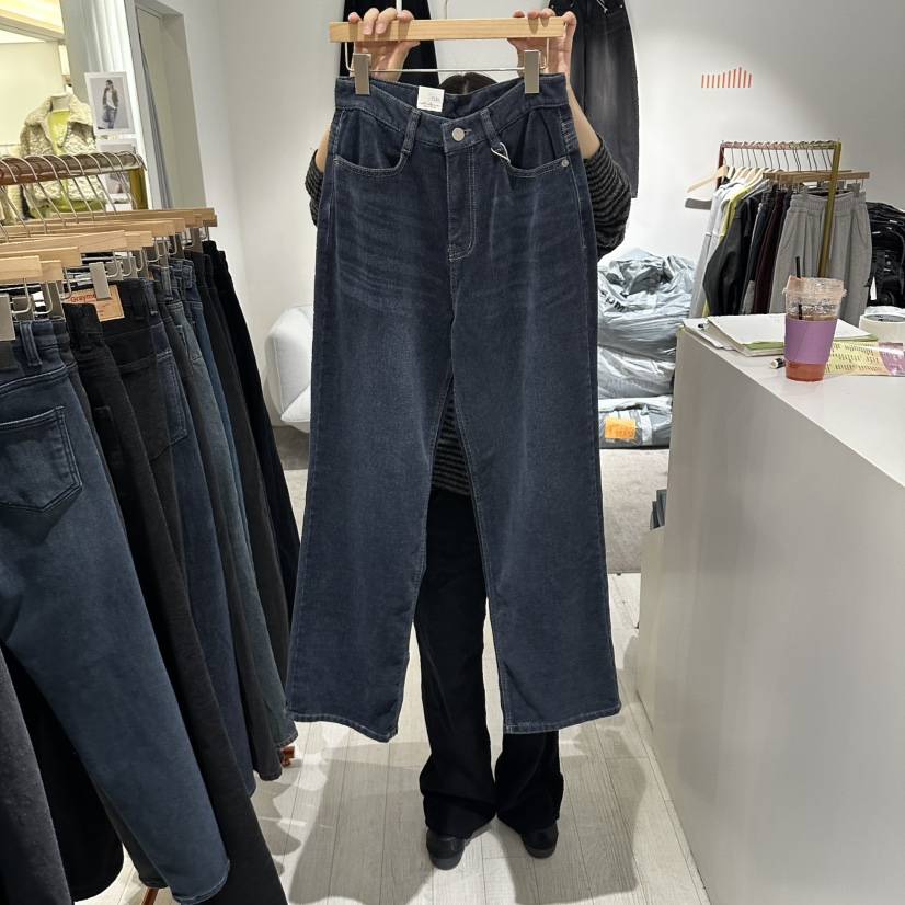 GRAYMELLOW韓國代購女裝新品真品時尚推薦休閑人氣牛仔褲GRAYMELLOW牛仔褲