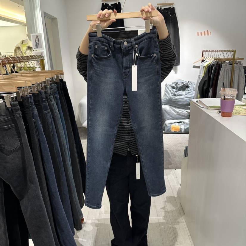 GRAYMELLOW東大門實拍女裝新款休閑熱賣時尚人氣推薦牛仔褲GRAYMELLOW牛仔褲