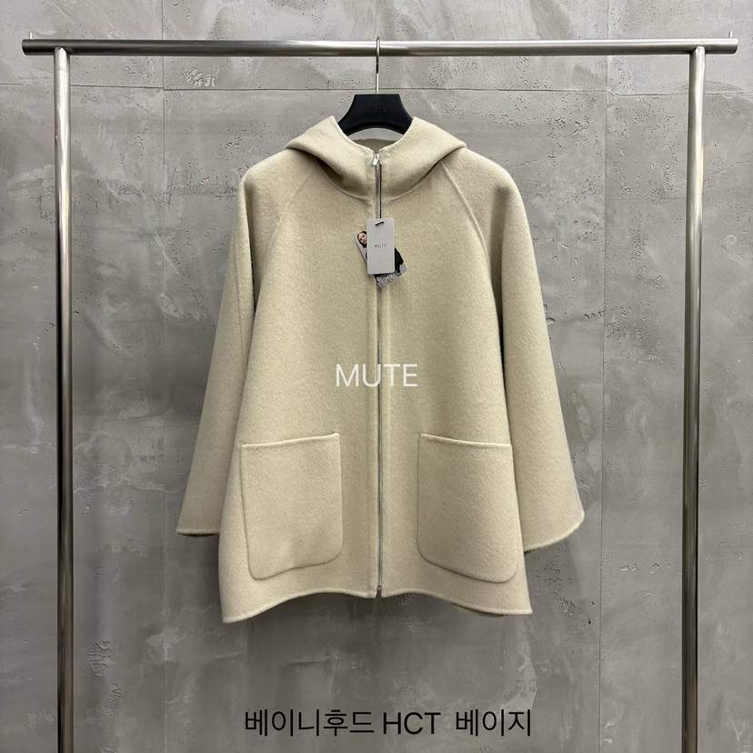 MUTE-P東大門實拍女士新款推薦休閑時尚真品熱賣短款大衣MUTE短款大衣