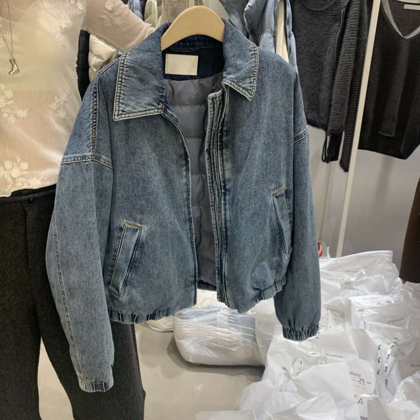 IFU HOUSE東大門實拍女士新品人氣休閑真品短款羽絨服鵝絨IFU HOUSE短款羽絨服