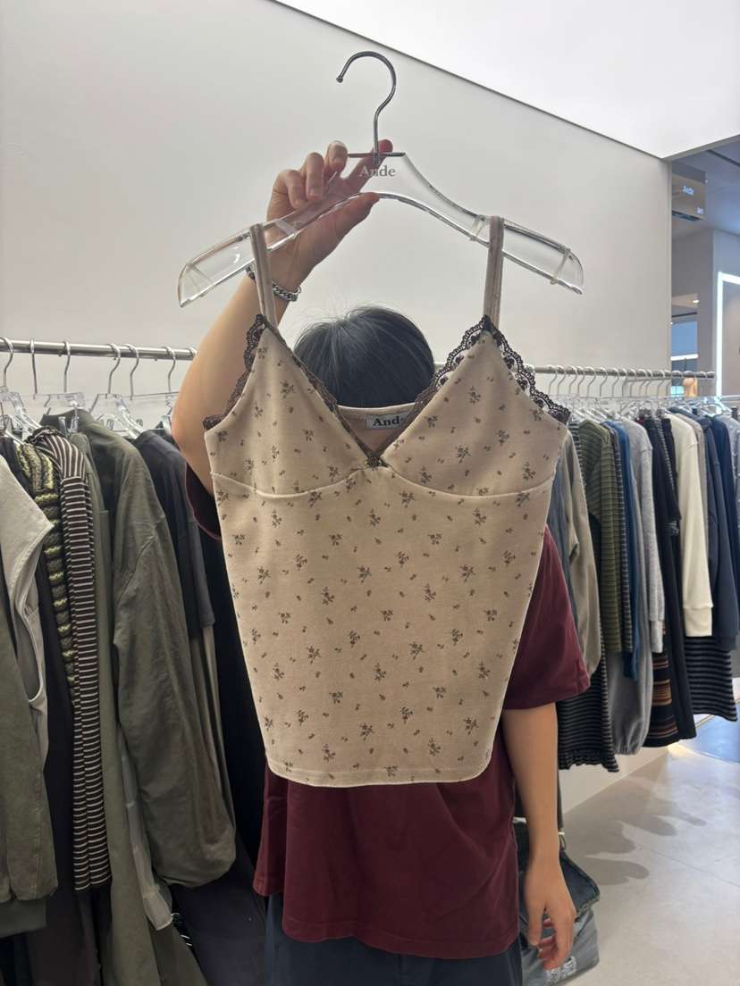 ANDE韓國代購女士新品時尚休閑人氣真品熱賣推薦吊帶背心ANDE吊帶/背心