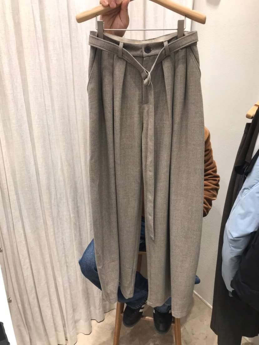 AHOY韓國直郵女士新款時尚推薦熱賣休閑真品休閑褲含腰帶AHOY  CRANAE-2件起休閑褲