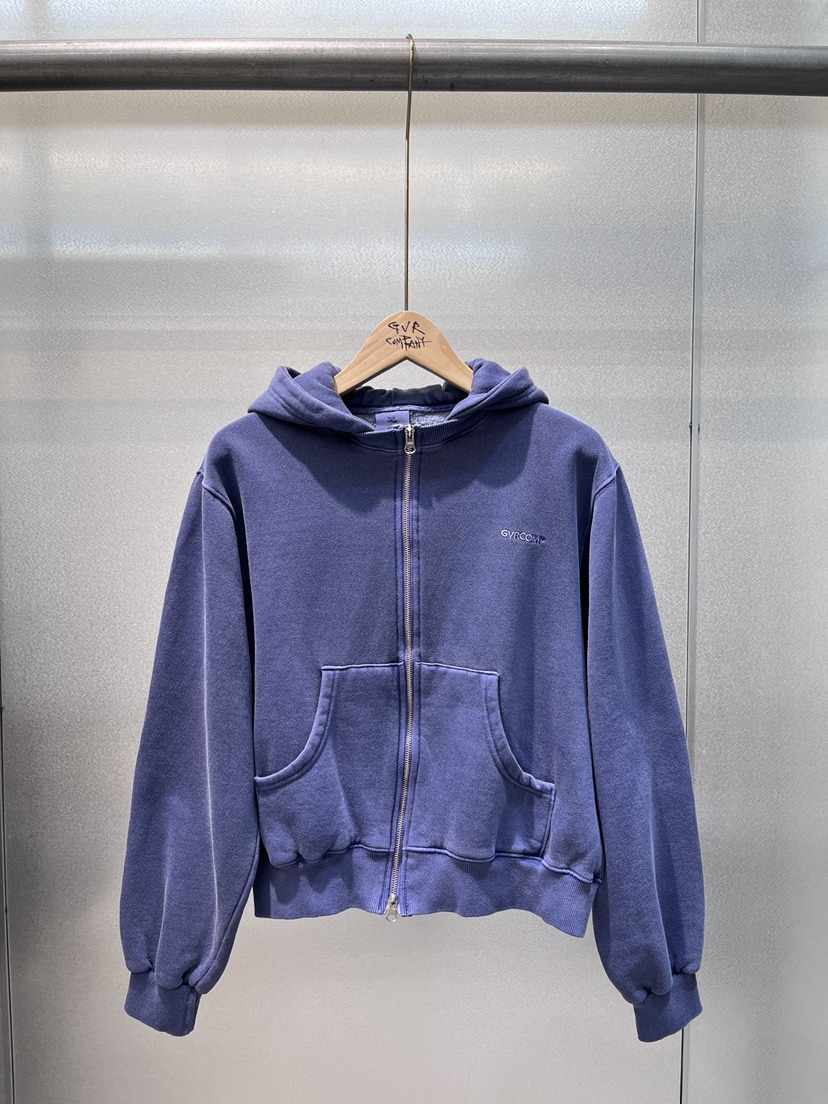 GVR COMPANY/RAWOO東大門直郵女裝新品熱賣衛衣拉鏈連帽衫連帽衫加絨GVR COMPANY/RAWOO衛衣