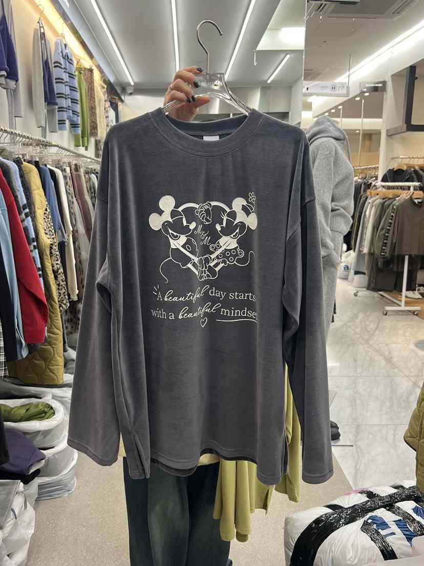 LATTEMOOD東大門實拍女士新品推薦休閑人氣真品時尚長袖T恤LATTEMOOD長袖T恤