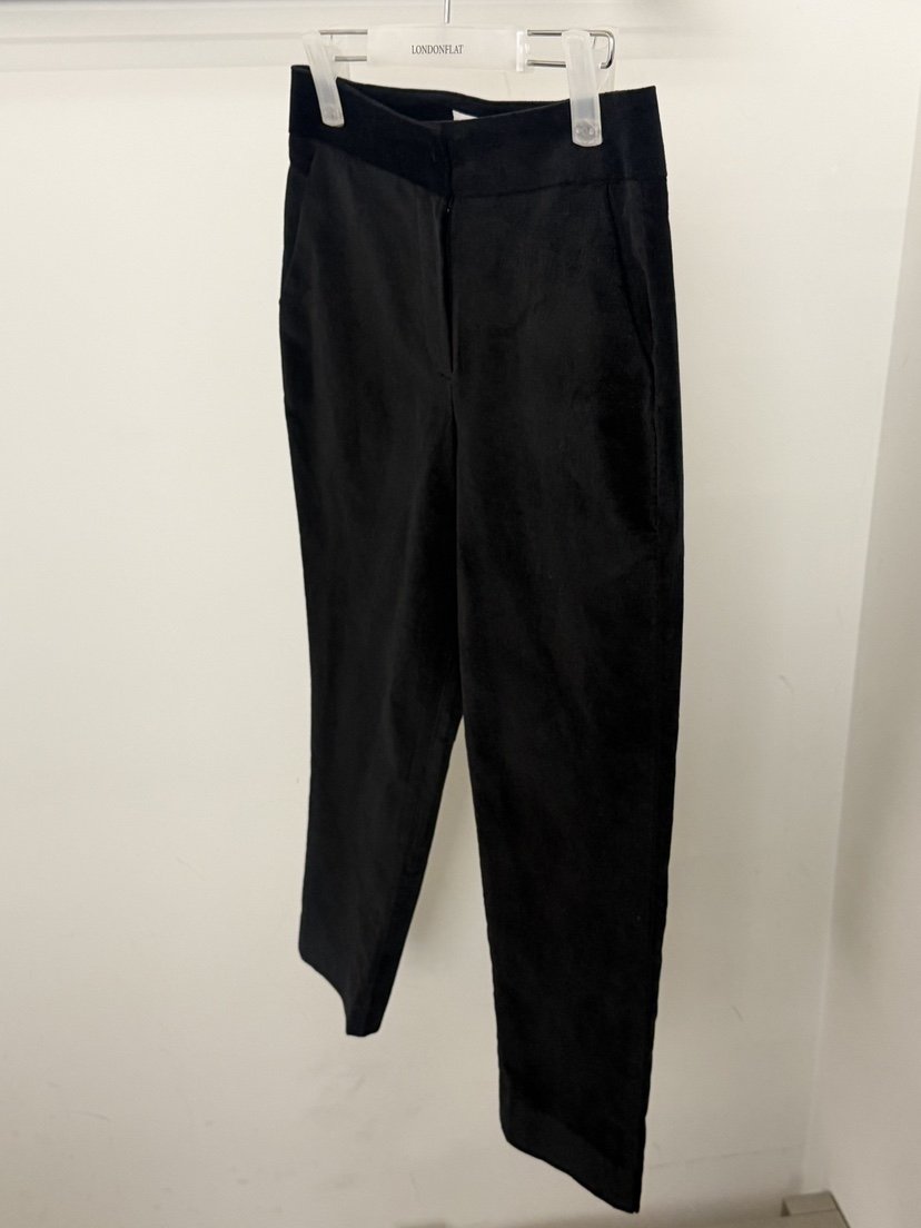 LONDON FLAT韓國直郵女士新品時尚熱賣休閑褲七分褲絲絨LONDON FLAT休閑褲