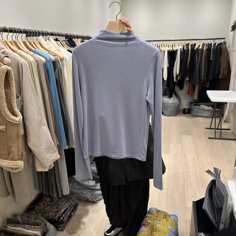 NOTTINGHAM/AVECNOUS/MODEST東大門實拍女裝新款時尚長袖T恤MODEST/NOTTINGHAM長袖T恤
