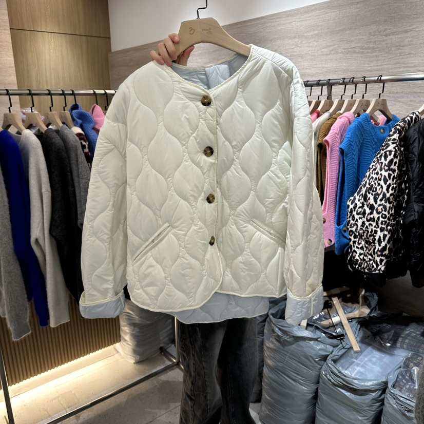 BISHOP/APOINT/3MARCH韓國代購女裝新品推薦短款棉服絎縫BISHOP/APOINT/3MARCH短款棉服