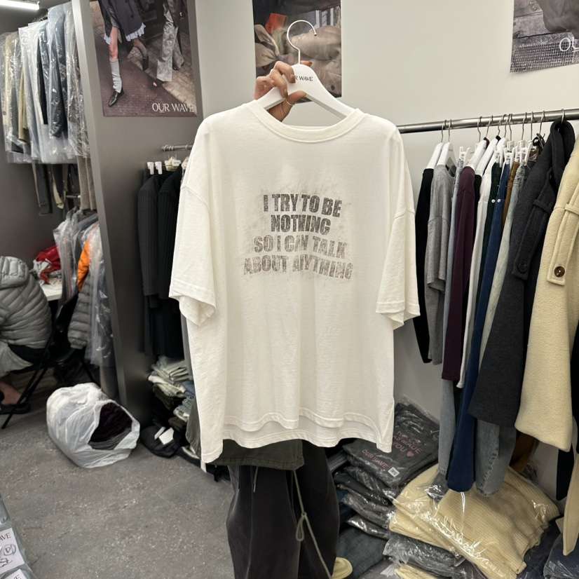 OURWAVE/OUR ROOM東大門代購女裝新品人氣休閑真品熱賣T恤OURWAVE/OUR ROOMT恤