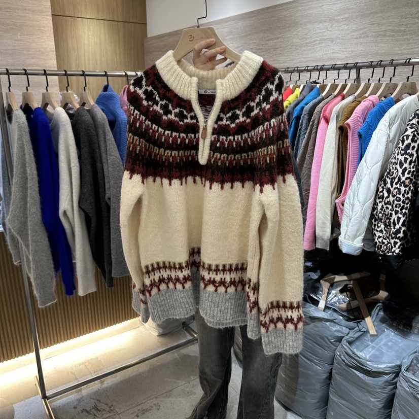 BISHOP/APOINT/3MARCH東大門代購女士新品休閑毛衣不含內搭北歐BISHOP/APOINT/3MARCH毛衣