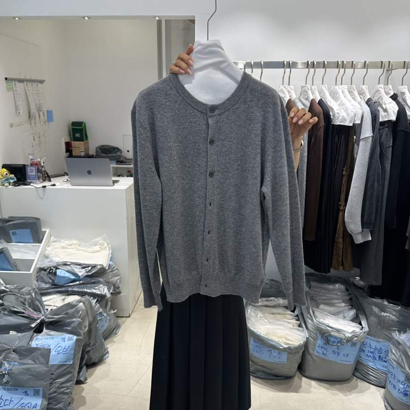 RICH SISTER韓國直郵女裝新品時尚真品針織衫美利奴羊毛RICH SISTER針織衫
