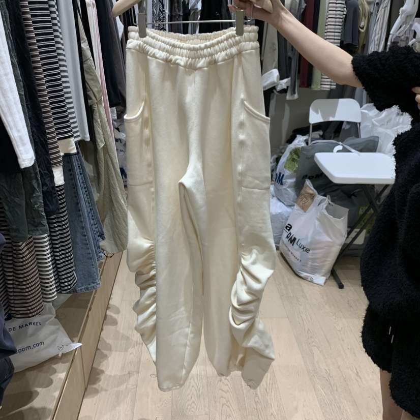 MONROE東大門代購女裝新品真品時尚熱賣推薦人氣休閑褲加絨MONROE休閑褲