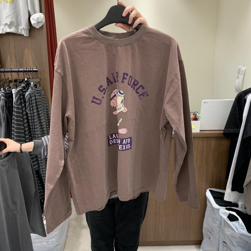 VANTA韓國代購女裝新品真品時尚熱賣休閑人氣推薦長袖T恤VANTA長袖T恤