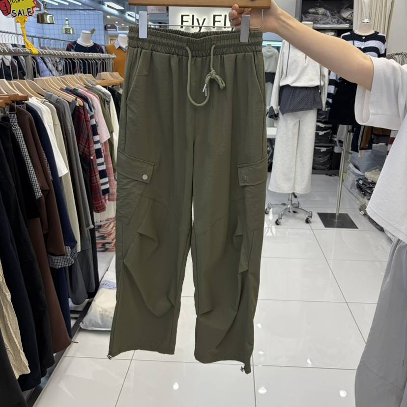 FLYFLY/LULULALLA/LIVE東大門代購女裝新品真品休閑褲工裝褲FLYFLY/LULULALLA/LIVE休閑褲