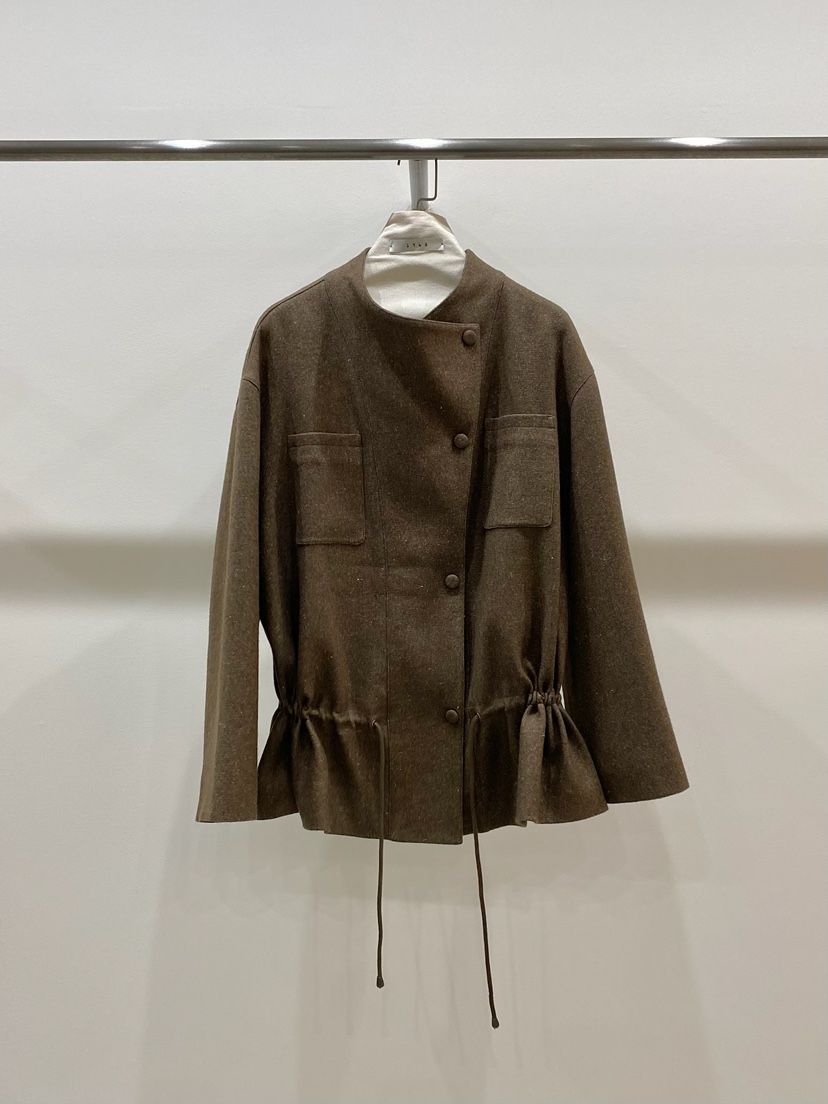 1968東大門代購女士新品推薦人氣熱賣休閑時尚夾克按扣腰帶1968/YEOUYA夾克