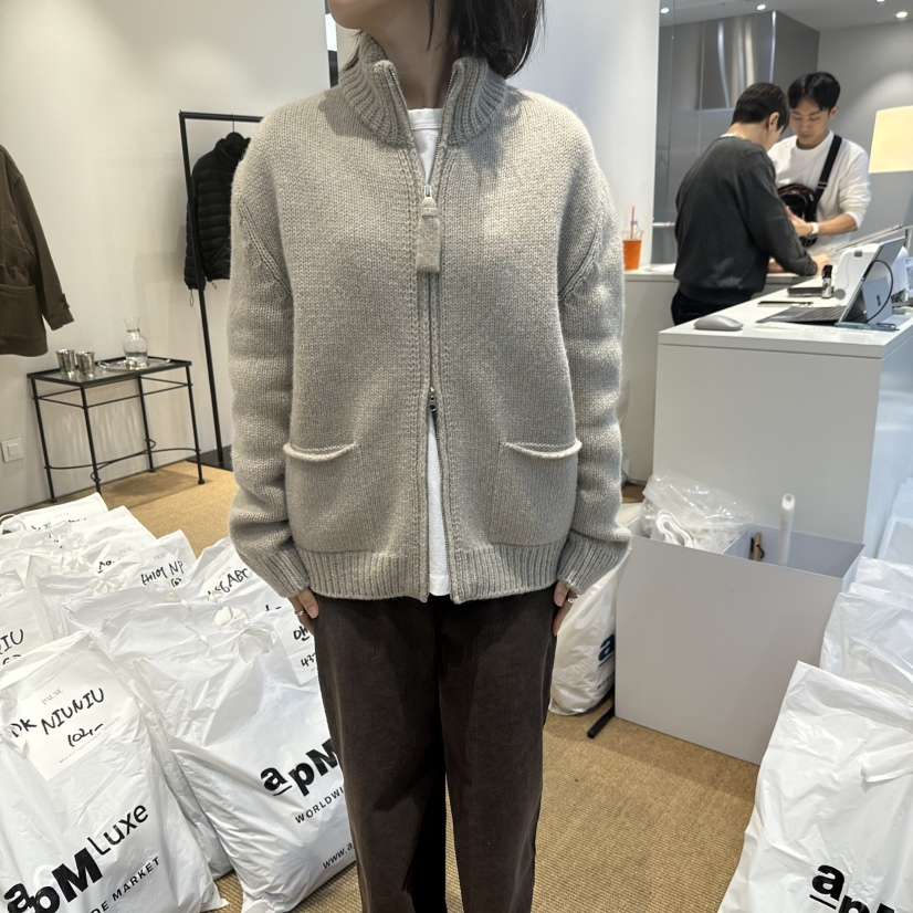 PAUSE東大門實拍女裝新款休閑推薦人氣真品熱賣時尚毛衣PAUSE毛衣