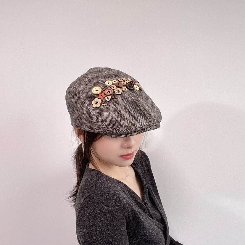 LOVELY HAT韓國直郵女士新品推薦休閑職業真品時尚人氣帽子LOVELY HAT帽子