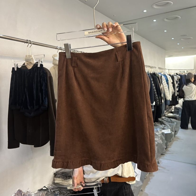 DOUBLE STANDARD/LE SMOKING/MAISONSTAFF東大門代購女士新款真品半身裙中短裙MAISONSTAFF半身裙/中短裙