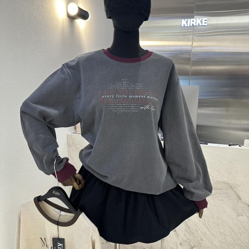 KIRKE韓國直郵女裝新款時尚職業人氣休閑真品推薦熱賣衛衣KIRKE衛衣