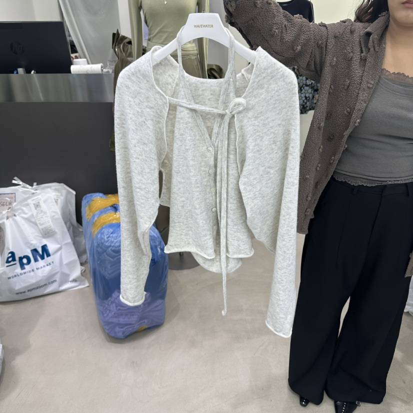 WAVEWATER東大門代購女士新品休閑真品推薦職業人氣時尚套裝WAVEWATER套裝