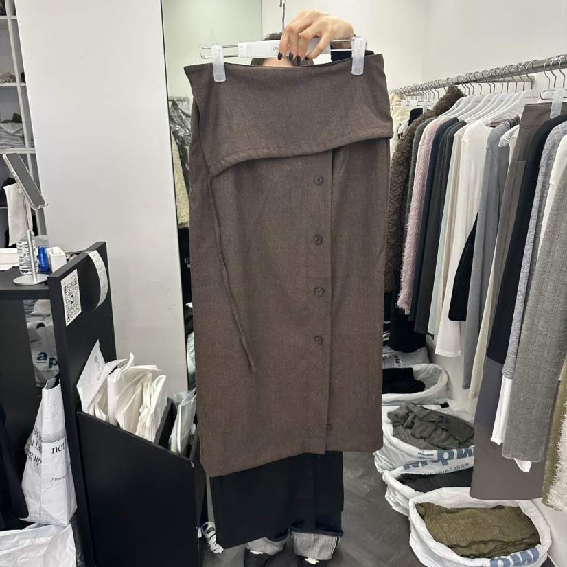 OWNS韓國直郵女裝新品休閑人氣時尚推薦真品熱賣職業長裙OWNS長裙