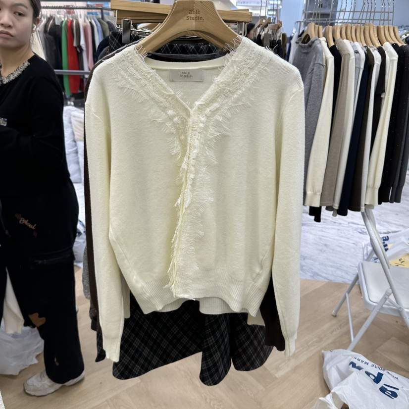 ABLESTUDIO東大門代購女裝新款時尚熱賣職業真品休閑開衫ABLESTUDIO開衫