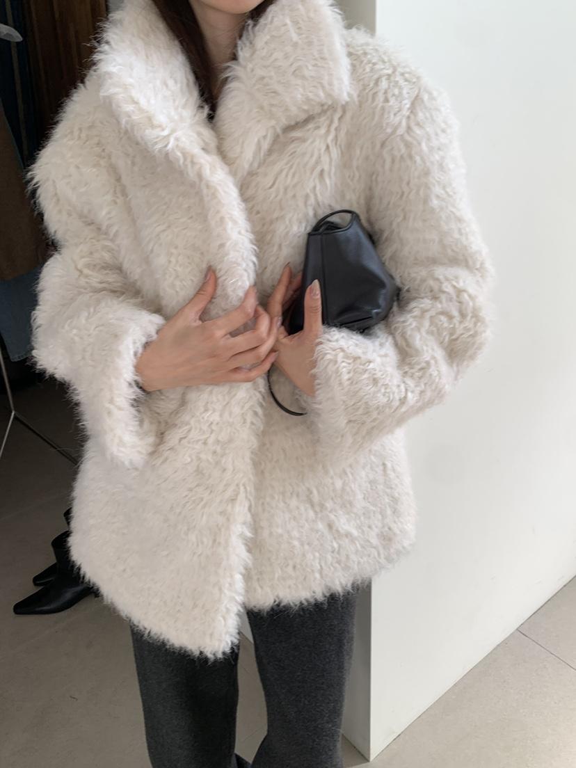 B_GARDER韓國直郵女士新款熱賣人氣推薦時尚休閑短款大衣B.GARDER短款大衣