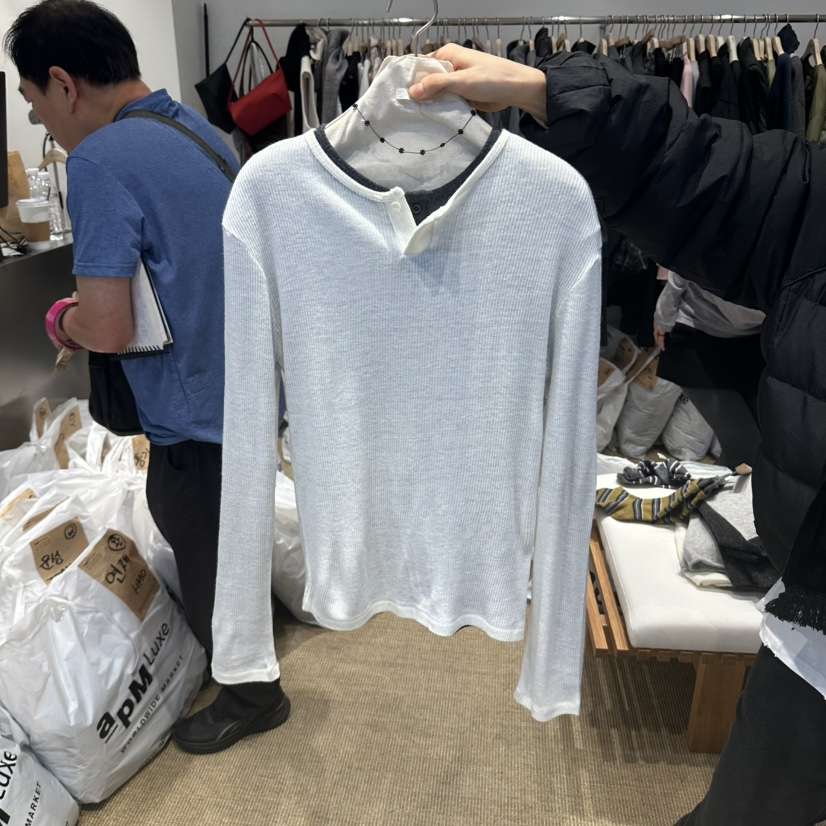 SELF SERVICE/MASOF東大門直郵女裝新品時尚長袖T恤不含內搭SELF SERVICE/MASOF長袖T恤