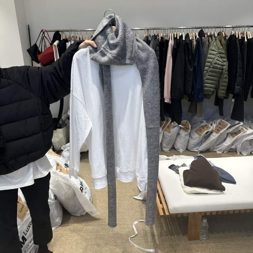 SELF SERVICE/MASOF韓國代購女裝新款熱賣圍巾披肩不含內搭SELF SERVICE/MASOF圍巾/披肩