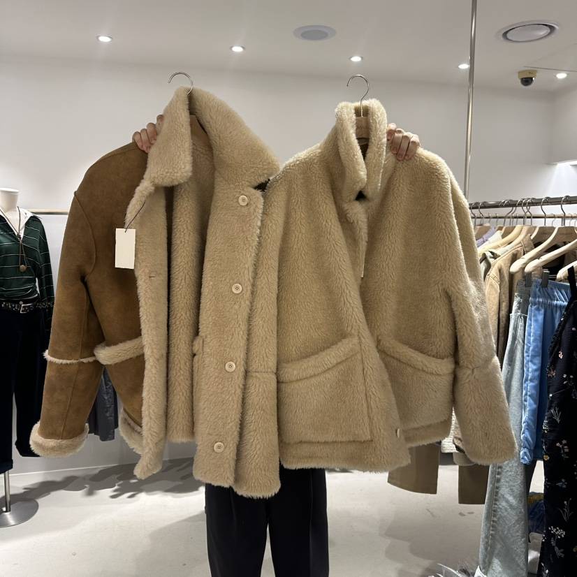 CONNAUGHT/DAILYJUD東大門實拍女士新款真品短款大衣兩面穿CONNAUGHT/DAILYJUD短款大衣