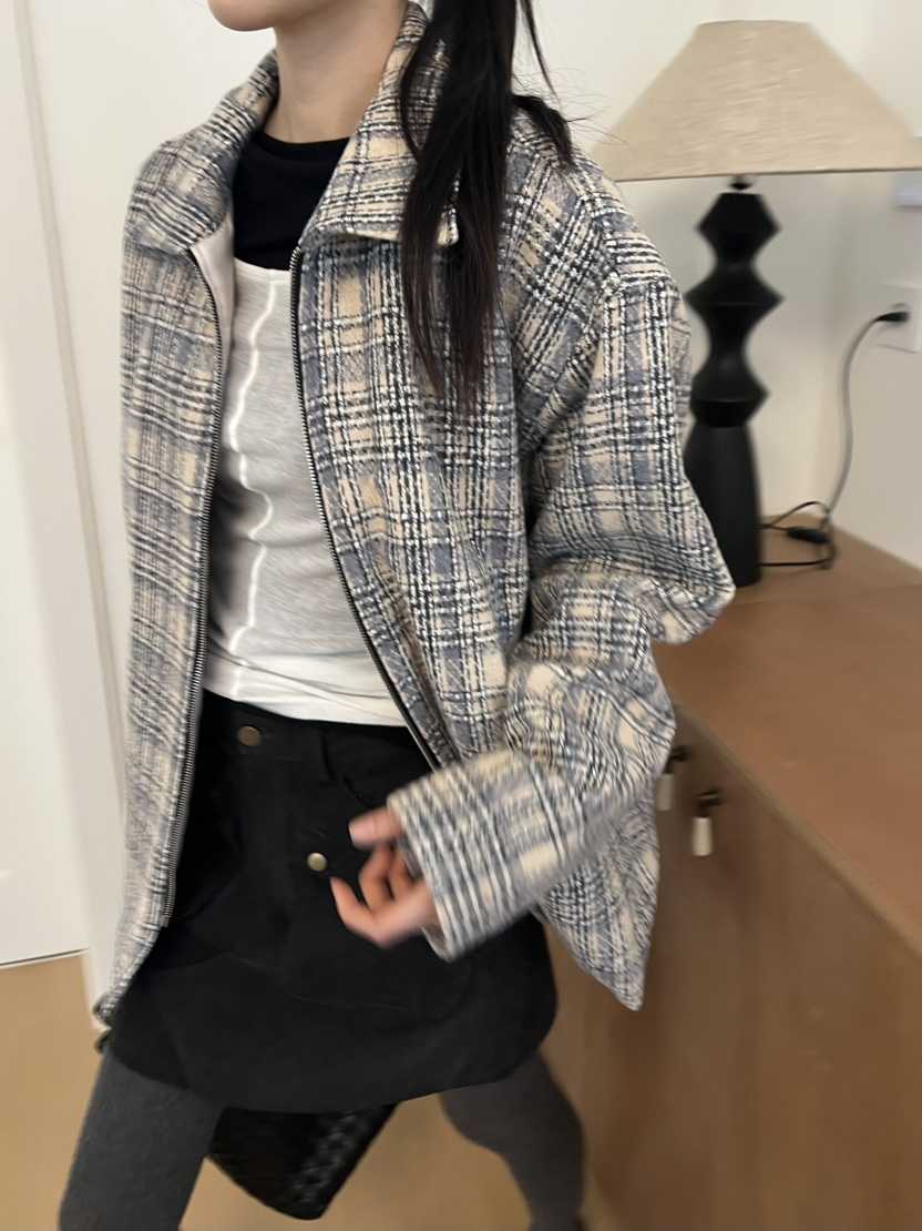 ME MO東大門實拍女士新品時尚熱賣真品休閑職業夾克絎縫ME MO夾克