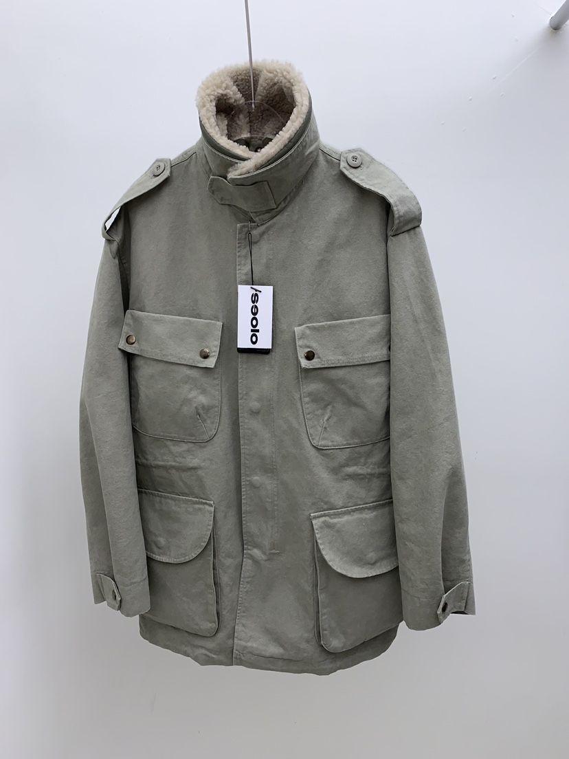 SEOLO東大門實拍女士新品職業推薦熱賣休閑真品夾克口袋水洗Seolo seoul夾克