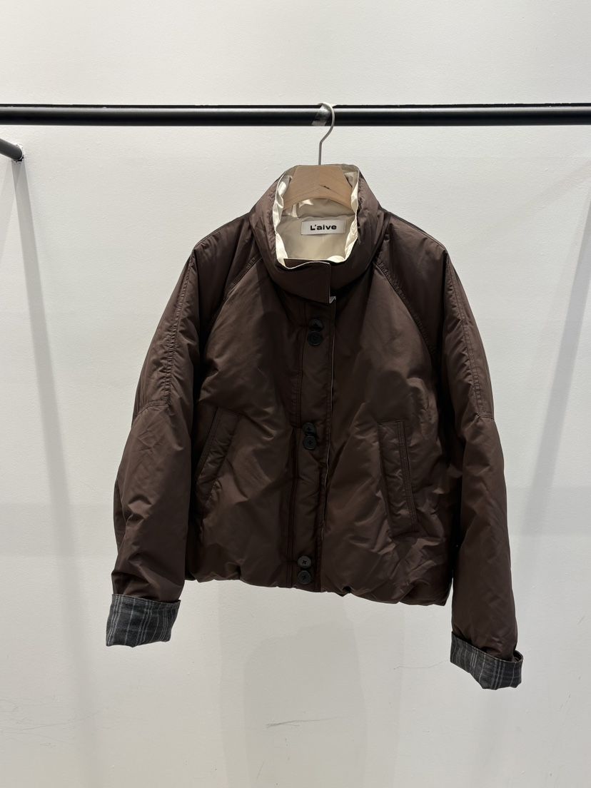 LAIVE韓國直郵女裝新款休閑職業熱賣時尚短款棉服羽絨服短款Laive短款棉服
