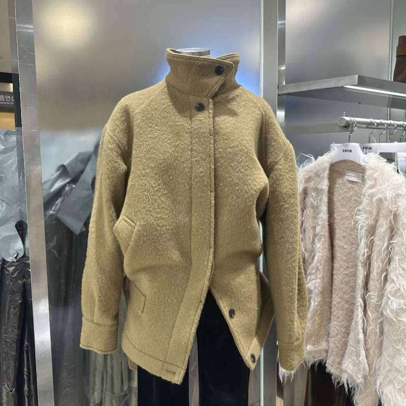 FAVOR-P東大門代購女士新品人氣真品時尚熱賣推薦短款大衣FAVOR-P短款大衣