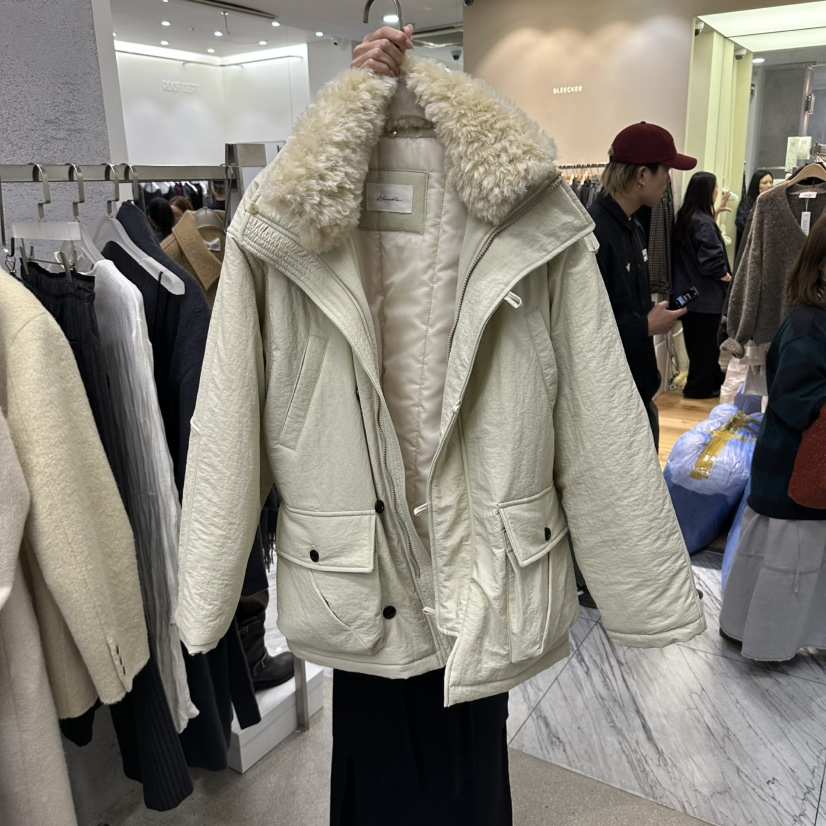 WEARABLE-L韓國直郵女裝新款推薦人氣熱賣短款棉服羽絨服WEARABLE短款棉服