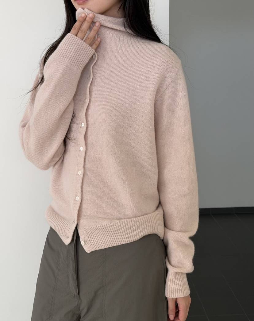 AMY GRACE-A韓國直郵女士新品熱賣休閑真品人氣針織衫高領AMY GRACE針織衫