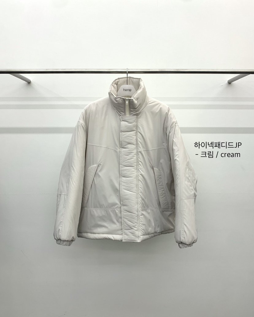 HEMP-P韓國代購女裝新款人氣真品時尚熱賣推薦短款棉服高領hemp短款棉服