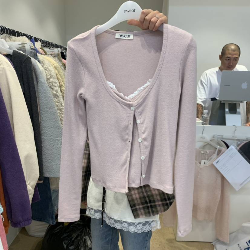 RUMIRU/AWEAR韓國直郵女士新品休閑推薦時尚真品開衫開衫awear/RUMIRU開衫