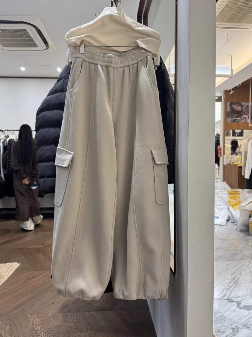 TUG東大門直郵女士新品時尚休閑推薦真品人氣休閑褲口袋加絨TUG休閑褲