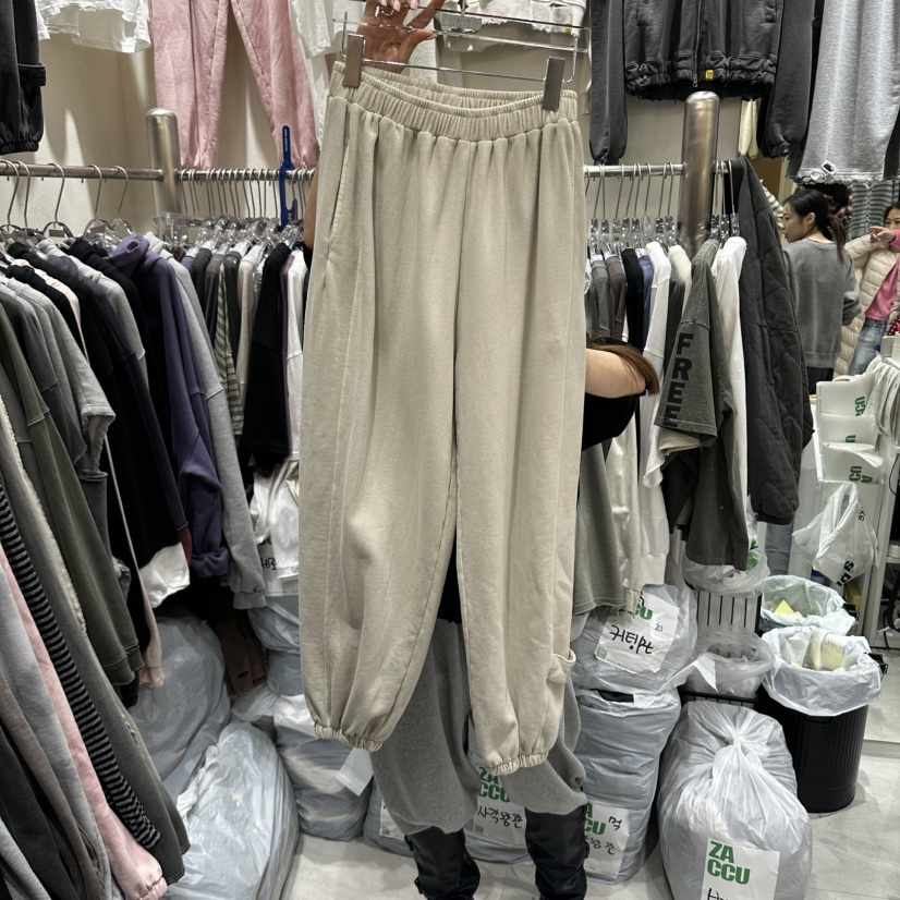 ZACCU東大門實拍女裝新品時尚人氣熱賣真品休閑褲抓絨運動ZACCU休閑褲