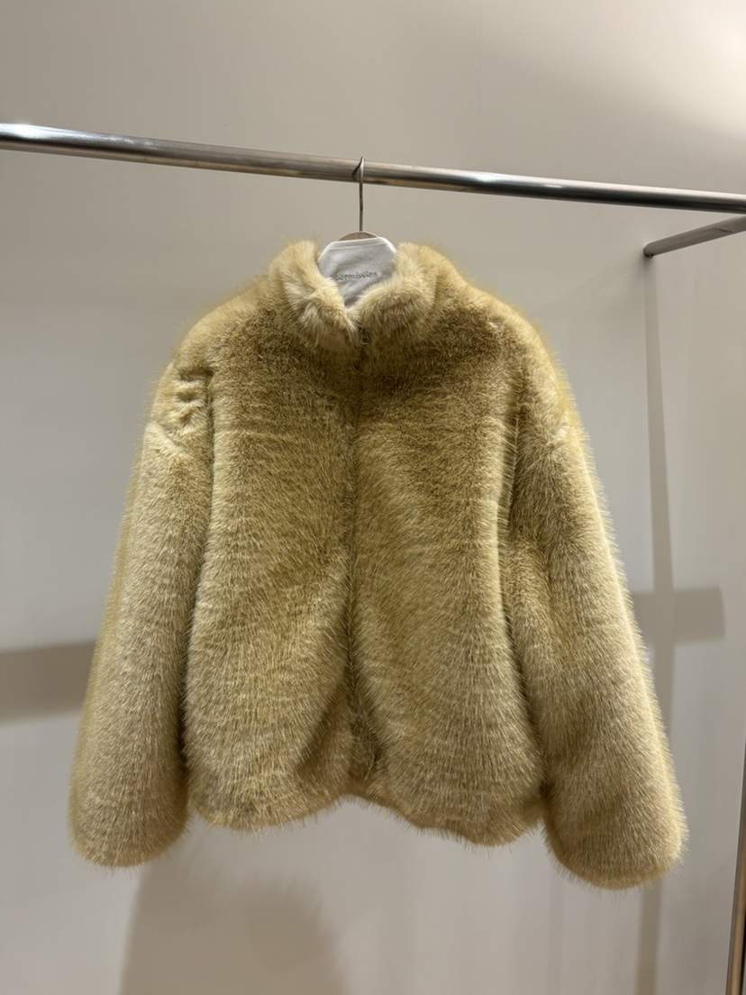 PERMISSION東大門實拍女裝新品休閑時尚推薦短款大衣兩面穿PERMISSION短款大衣