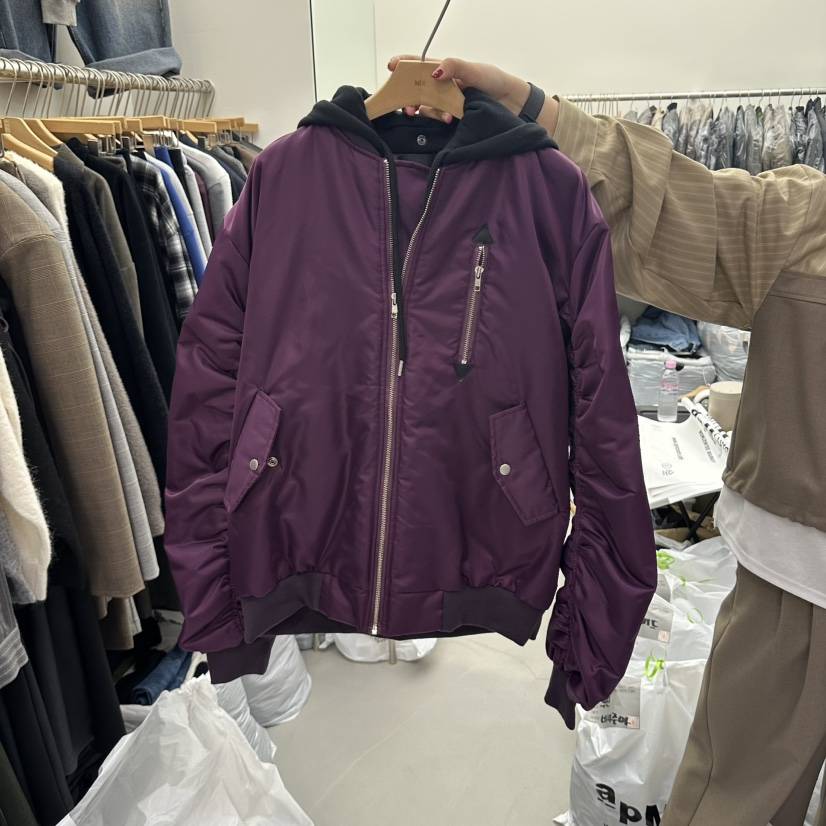 MIX-L東大門代購女裝新品熱賣推薦休閑真品人氣短款棉服MIX-L短款棉服